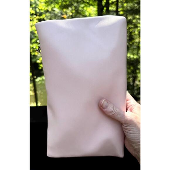 Christian Dior Baby Pink Beaded Makeup Cosmetic Bag Official Not A Reproduction! - Picture 7 of 10